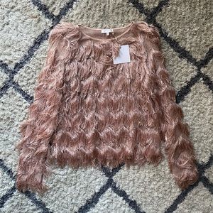 Shaggy Pink Top